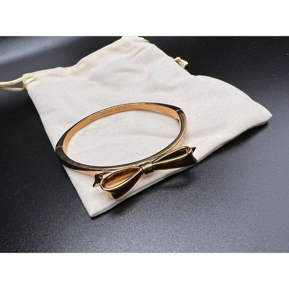 Kate Spade Rose Gold Bow Bracelet - Picture 7 of 7